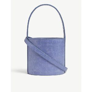 ISO Staud Blue Mini Bissett Purse